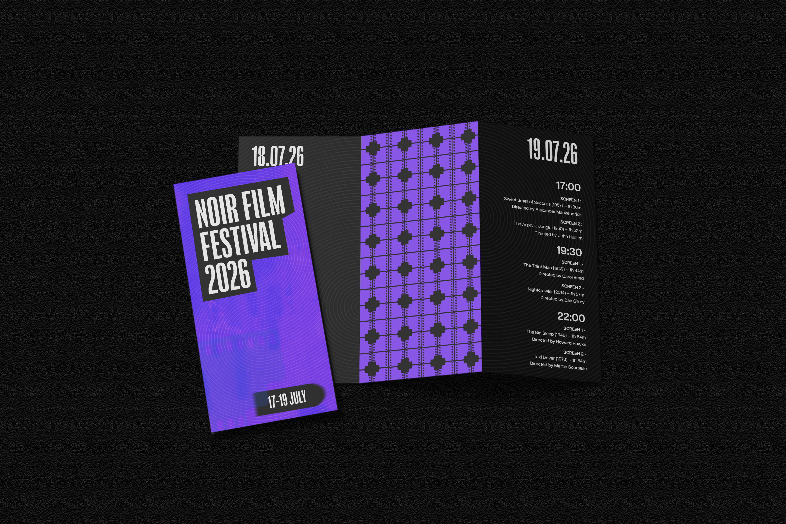 Schedule brochure