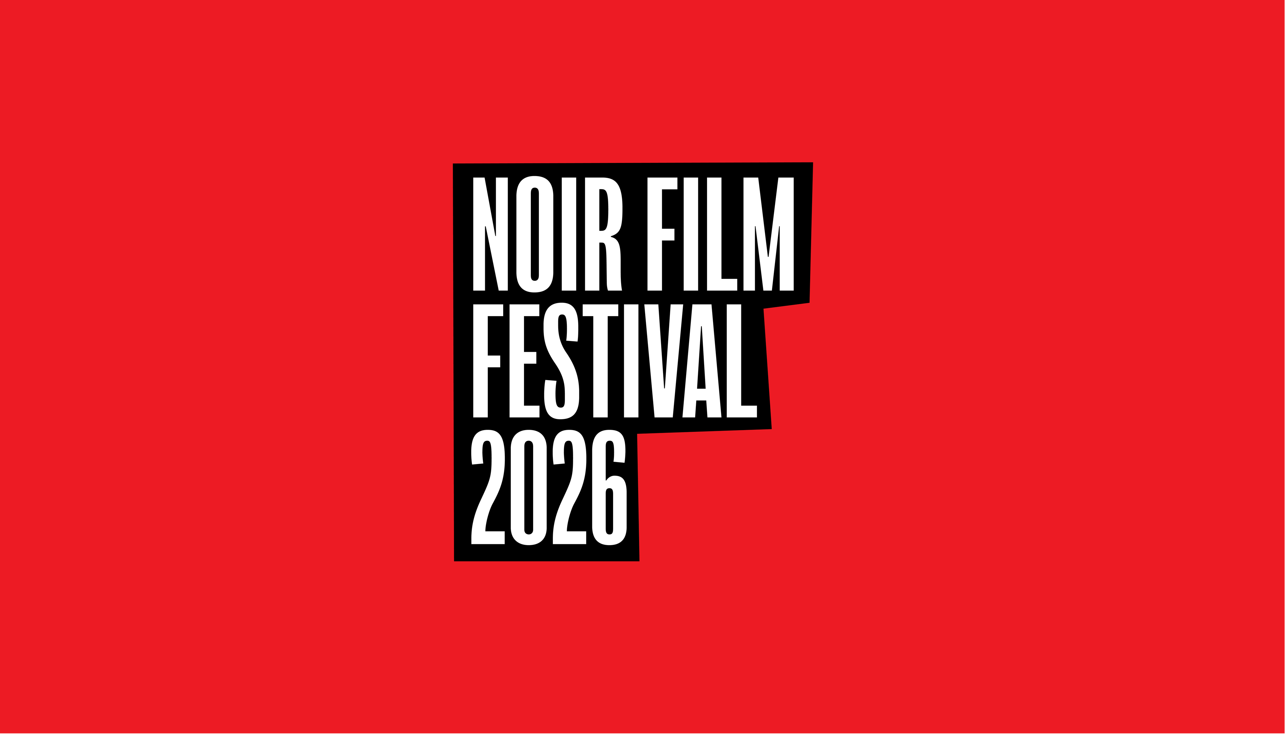 FILM / NOIR: red diagonal wordmark